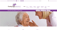 Desktop Screenshot of guardianangelhospice.com